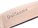 Gravure texte